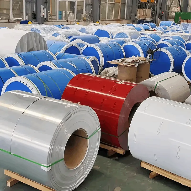 0,1-1,5 mm PPGL PPGI horganyzott színű bevonatú acél tekercs