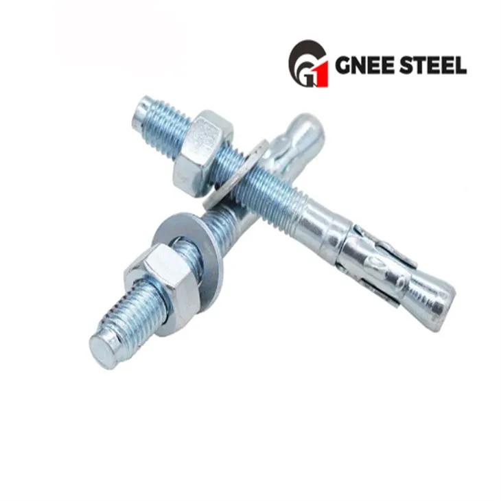 Szénacél horganyzott ékhorgony