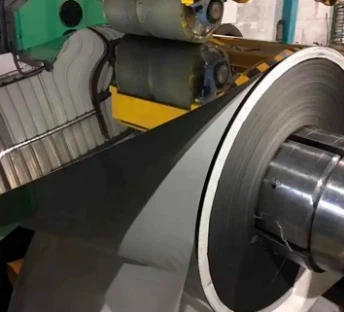 Electro Color Coated Galvanized Steel Coil