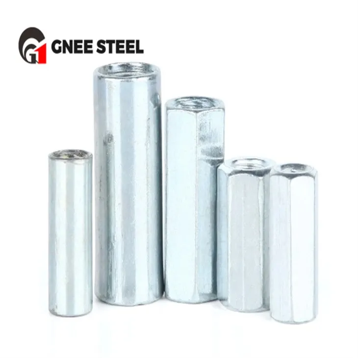 Horganyzott hosszú hatlapú csatlakozóanyák