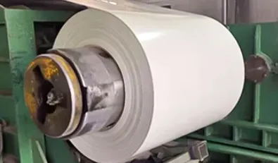 Horganyzott acél tekercs kerámia acéllemez fehér A2 mag