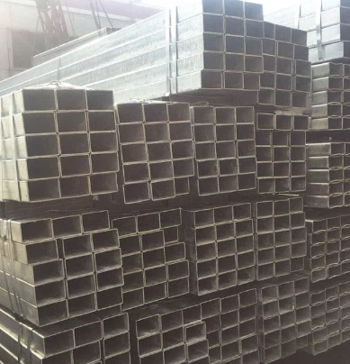 Horganyzott acélcső vas négyszögletes cső