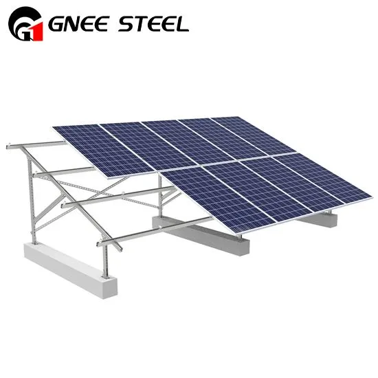 Horganyzott acél sín földre szerelhető rendszer tartógerendák