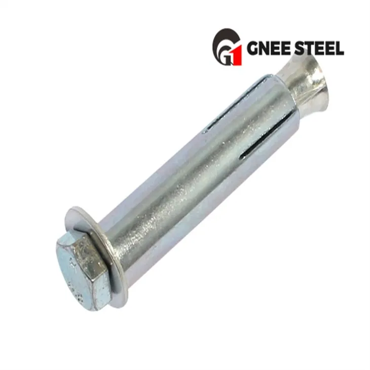 Hatlapfejű anya hüvely horgony tágulási csavar