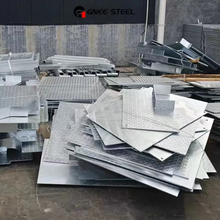 Tűzihorganyzott kockás lemezek