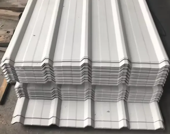 Tető vas hullámos PPGI Gi horganyzott hullámlemez